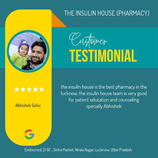 Abhishek, a satisfied customer from Lucknow, gives a glowing 5-star review to THE INSULIN HOUSE (…