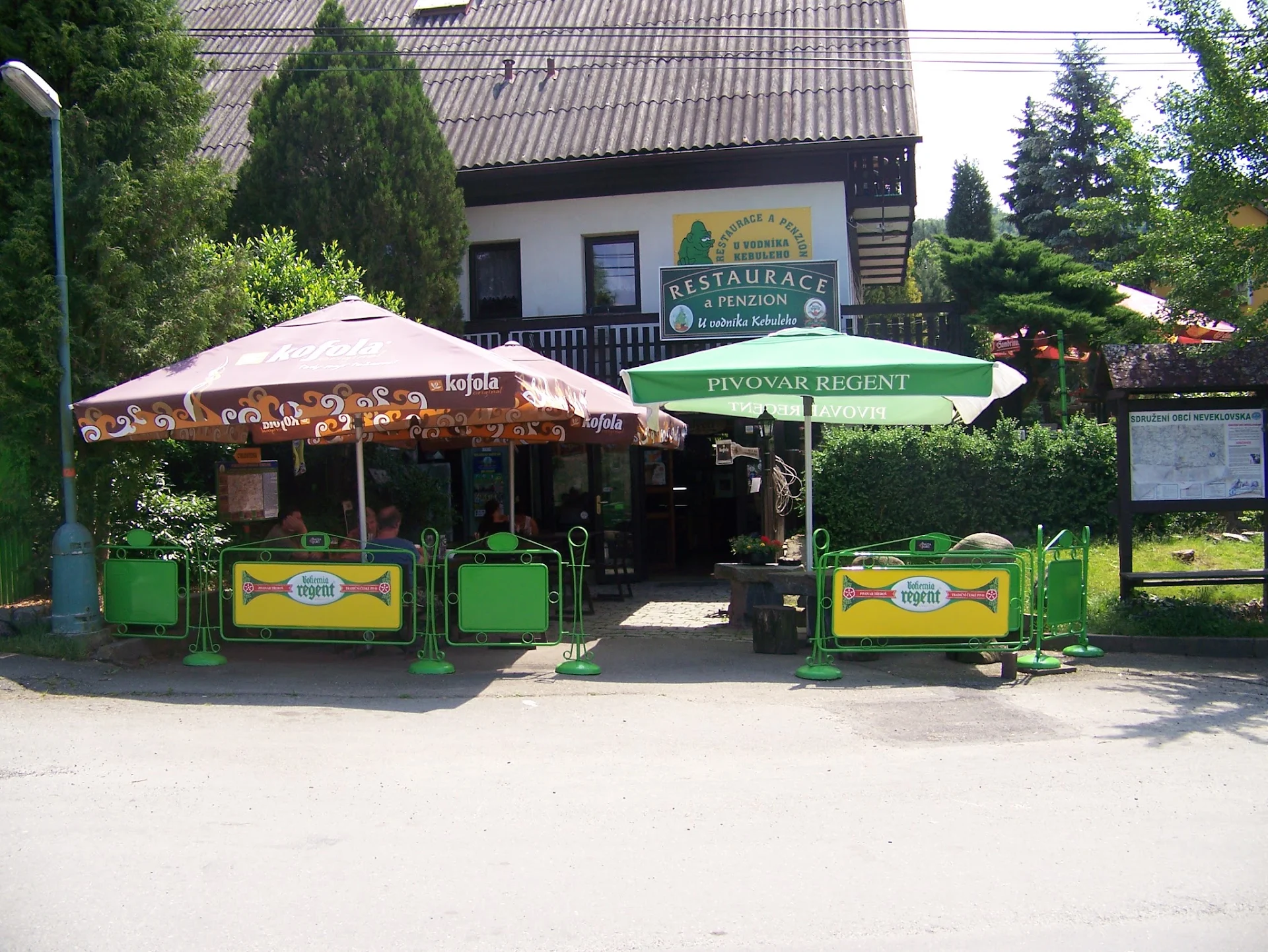 Penzion a restaurace u vodníka Kebuleho