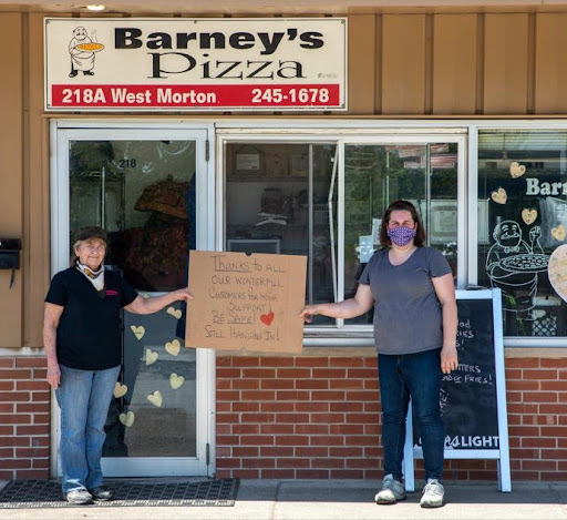 Barney's Pizza - Visual