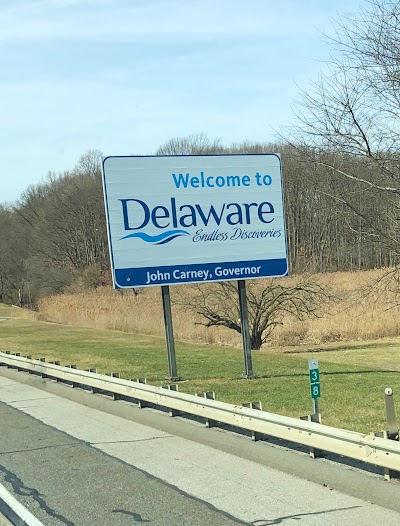Delaware Welcome Sign