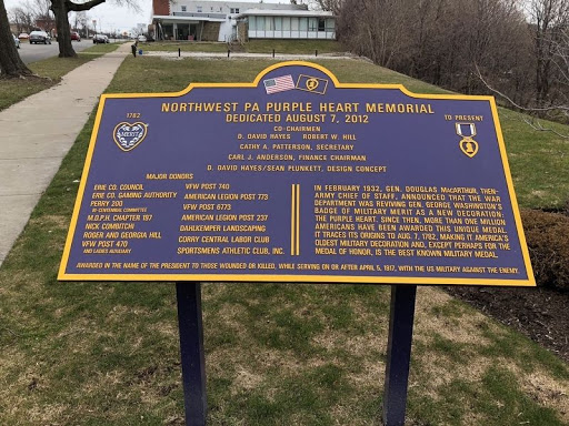 Northwest PA Purple Heart Memorial