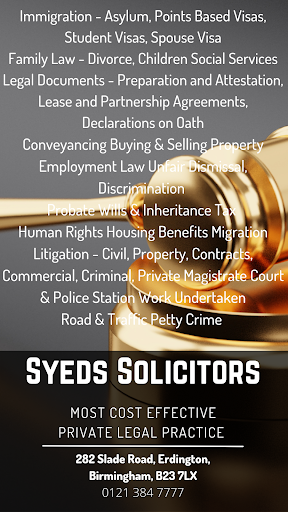 Syeds Solicitors - Thumbnail