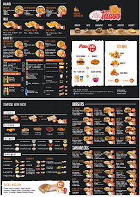 Menu Allo Tacos Page 1
