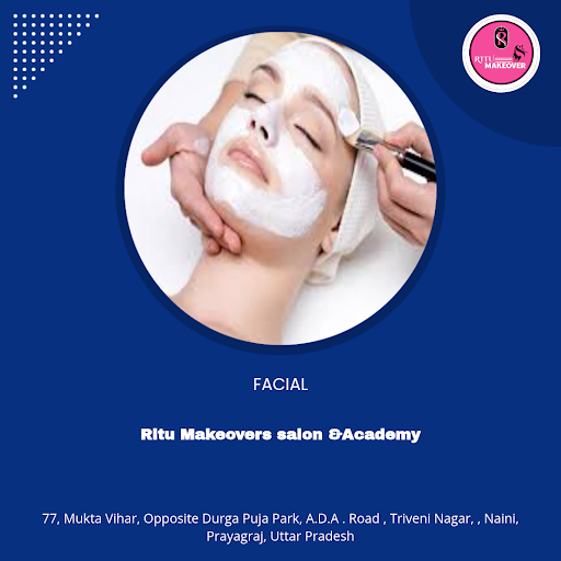 Our facial treatment at Ritu Makeovers Salon & Academy in Prayagraj is a customer favorite! Exper… post image