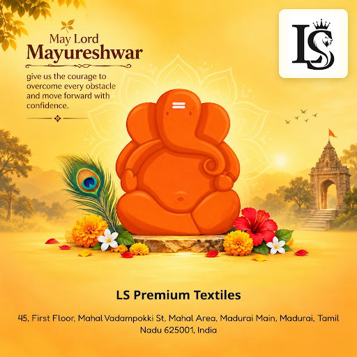 Celebrate Ganpati 2026 with LS Premium Textiles, offering quality Casual Shirts, Linen joggers, P… post image
