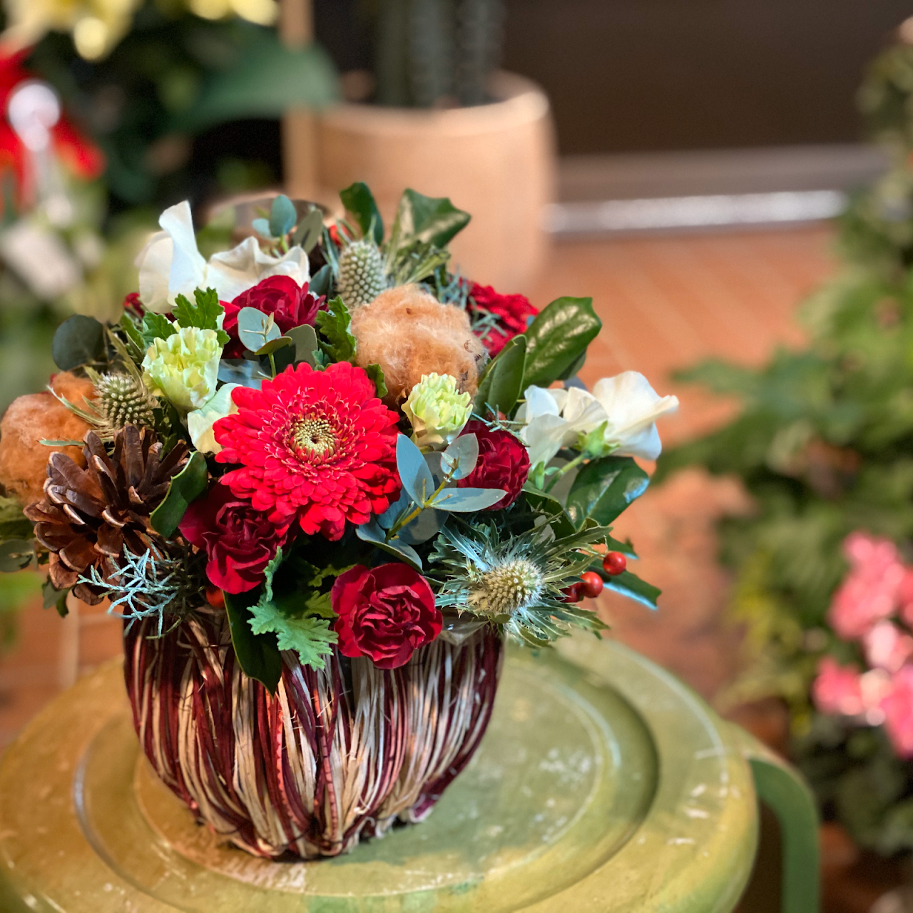 花友華 三重県四日市市のちょっとおしゃれな花屋です