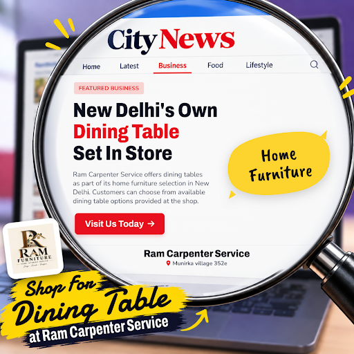 Discover a wide range of dining tables at Ram Carpenter Service in New Delhi. Along with custom s… post image