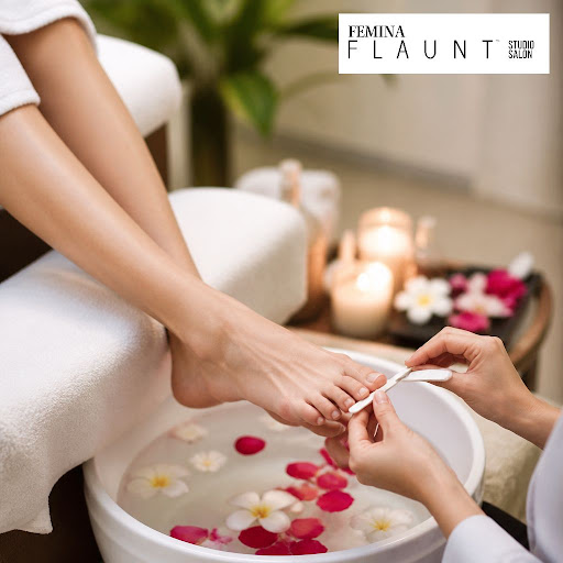 Give your tired feet the luxury break they deserve at Femina FLAUNT Studio Salon City Centre II,… post image