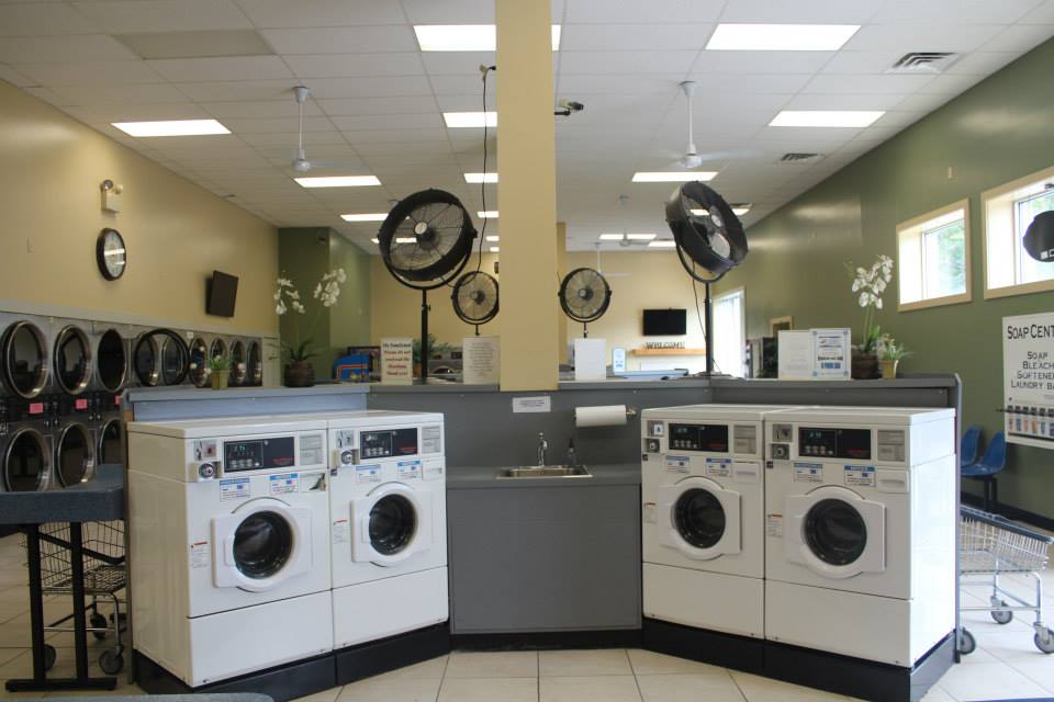 Self-service laundry at Laundry Matters, Scranton, PA