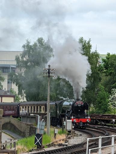 Keighley & Worth Valley Railway - (Damems, Station) - Thumbnail