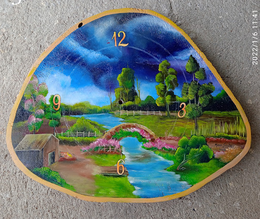 Arte y Pintura Mayo Santo Logo