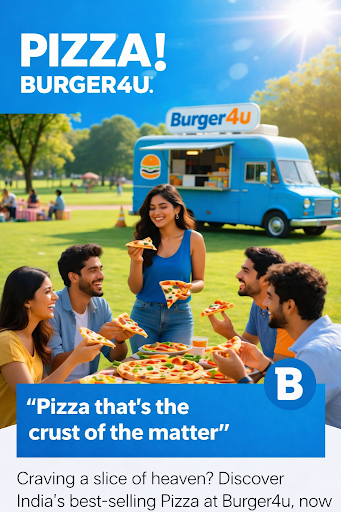 Craving a slice of heaven? Discover India's best-selling Pizza at Burger4u, now with a limited-ti…