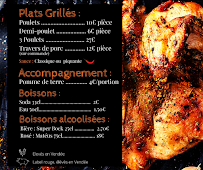 Menu Fou D'poulet chez Jako churrasqueira à emporter Page 1