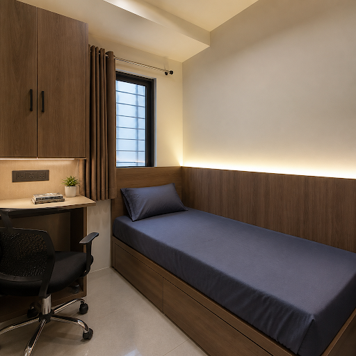 Looking for a clean, comfortable and budget-friendly male pg near me in Navi Mumbai? The New Snoo… post image