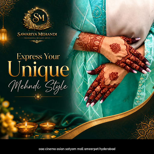 Sawariya Mehandi Artist is renowned as the best mehndi artist in Hyderabad, offering exquisite de… post image