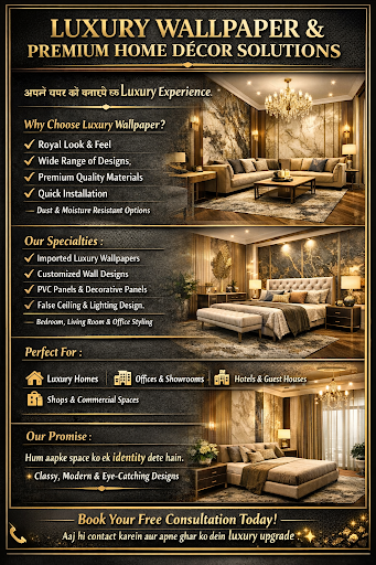 🏡 Luxury Wallpaper & Premium Home Décor Solutions post image