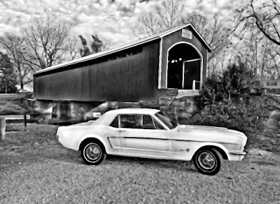 Photos of Mull Covered Bridge