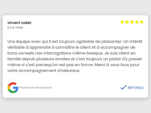 Nous vous remercions vivement pour votre avis précieux ! 😊 Vos retours nous aident à évoluer et à améliorer nos services. Continuez à partager vos expériences avec nous. Merci encore ! 🙏 #Feedback #SatisfactionClient #Innovation #AméliorationContiune