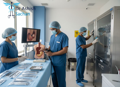 Worried about the safety of endoscopy? At Dr Ashish Sachan - Shalimar Bagh, New Delhi, every endo… post image