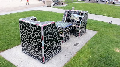 Public Art "Canyon Chess and Checkers"