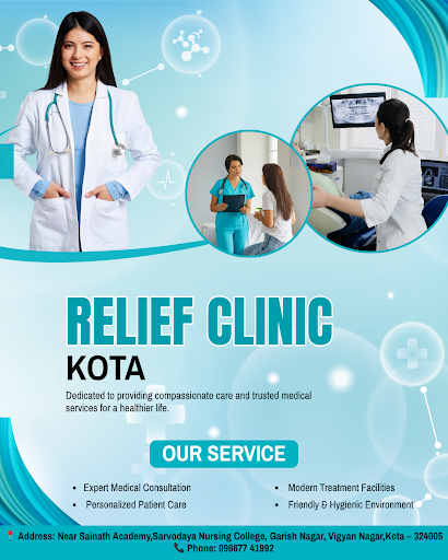 Relief Clinic Kota is a trusted Medical Clinic in Kota, Rajasthan, providing quality healthcare s… post image