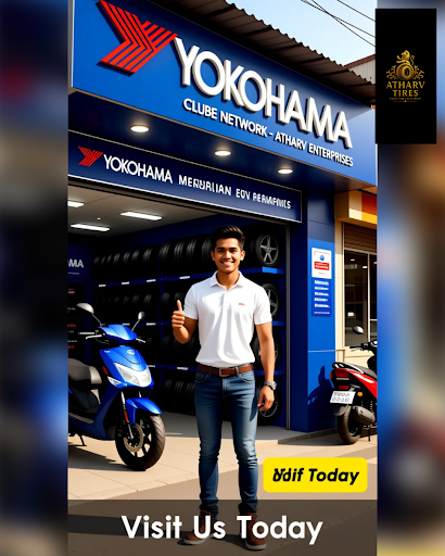 Discover the thrill of riding with confidence! Two-wheeler tyres from YOKOHAMA CLUBE NETWORK, Pun… post image