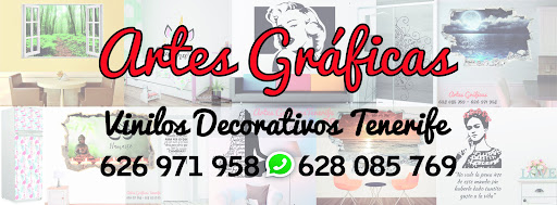 Artes Graficas - Vinilos - rotulos - cartelería - Lonas publicitarias en Tenerife | Canarias