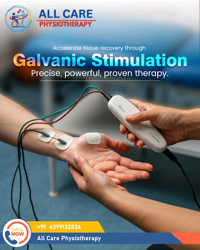 ⚡ Accelerate Healing with Advanced Galvanic Stimulation at All Care Physiotherapy – Delhi