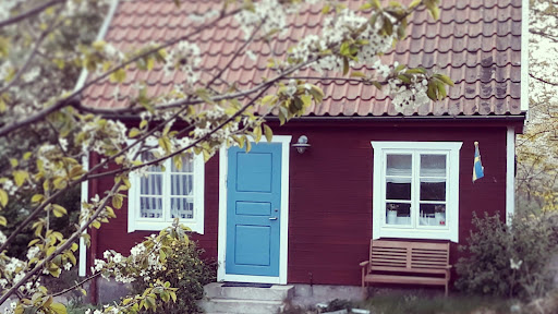 Airbnb gäststuga Fjärilen