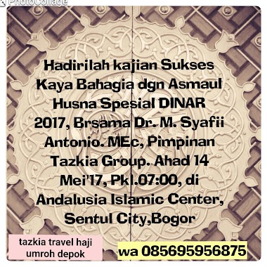 Tazkia Travel Haji Umroh Depok, Author: Tazkia Travel Haji Umroh Depok