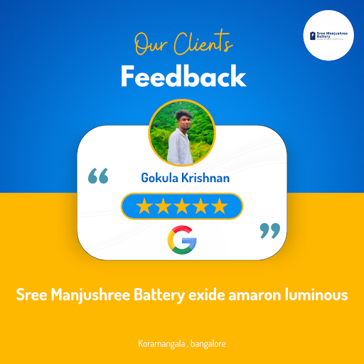 Gokula Krishnan's glowing review says it all! He loved the exceptional service at Sree Manjushree… post image