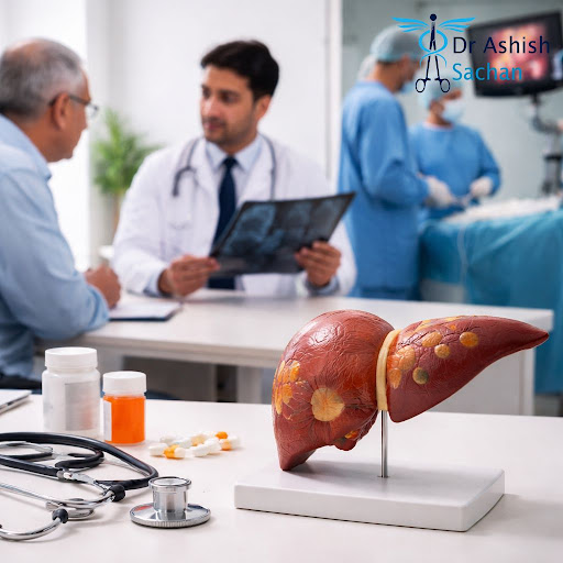 Struggling with fatty liver, weight gain or constant fatigue? At Dr Ashish Sachan - Shalimar Bagh… post image