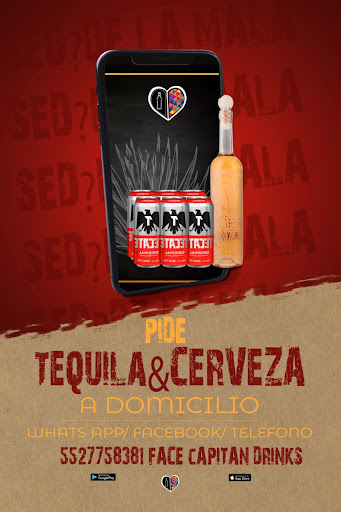 Capitan Drinks Vinos y Licores Sucursal Temoaya Logo