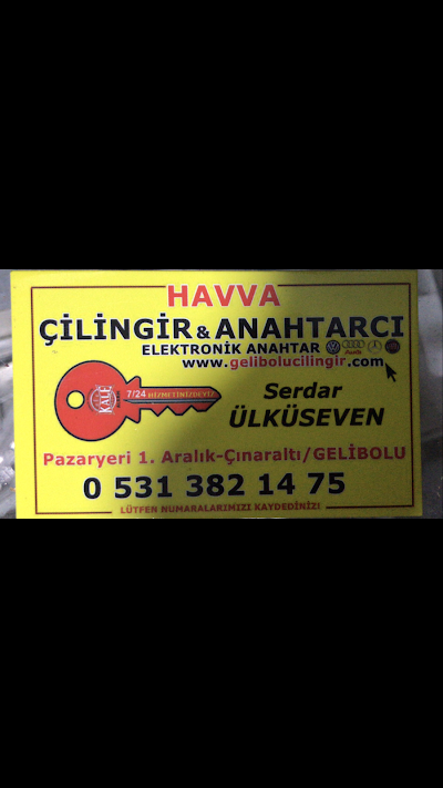 Gelibolu Havva Çilingir - Gelibolu Anahtar - Gelibolu Çilingir - Gelibolu Anahtarcı