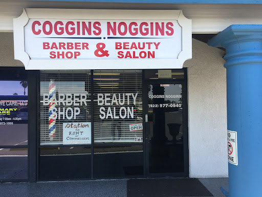 Coggins Noggins barbershop and beauty salon