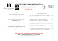 Menu L'invitation Restaurant Page 18