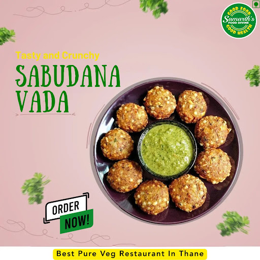 Samarth's Food Divine offers crispy, golden fried Sabudana Vada. Our famous vada is very light an… post image