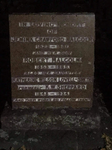 Kate Sheppard's grave - Thumbnail