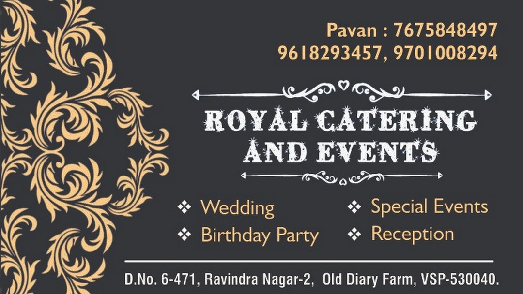 handicap nationale vlag Oorzaak Royal Catering And Events - Catering Supplier in Ravindra Nagar