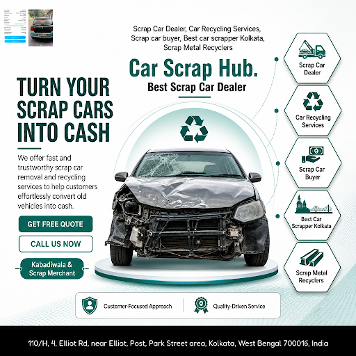 Car Scrap Hub is the leading scrap car dealer in Kolkata, offering reliable car recycling service… post image