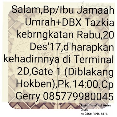 Tazkia Travel Haji Umroh Depok, Author: Tazkia Travel Haji Umroh Depok