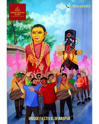 Marbat festival with shree mohan band-band in nagpur post image