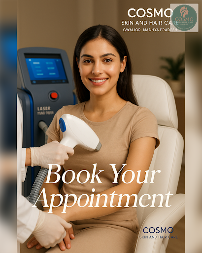 Transform your skin and hair with Cosmo Skin and Hair Care Gwalior's revolutionary Laser Hair Rem… post image