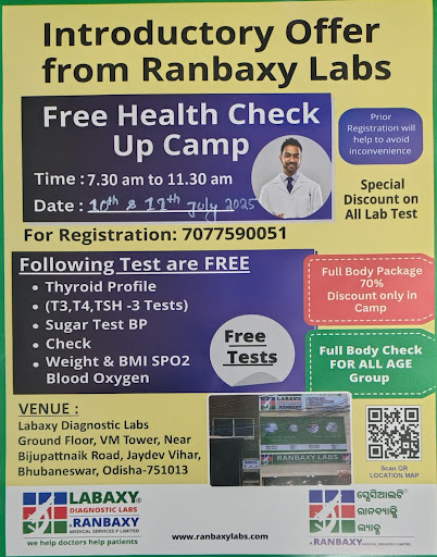🩺 Free Health Check-up Camp at Labaxy Diagnostics Lab