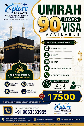 Embark on a spiritual journey of a lifetime with Xplore Skyways. We make your Umrah pilgrimage se… post image
