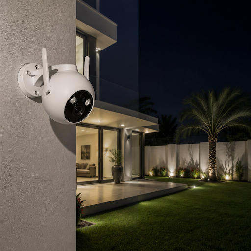 Enjoy complete peace of mind at night with EZVIZ smart cameras, professionally installed by Ezviz… post image