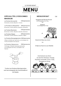 Menu Le River Boat Page 7