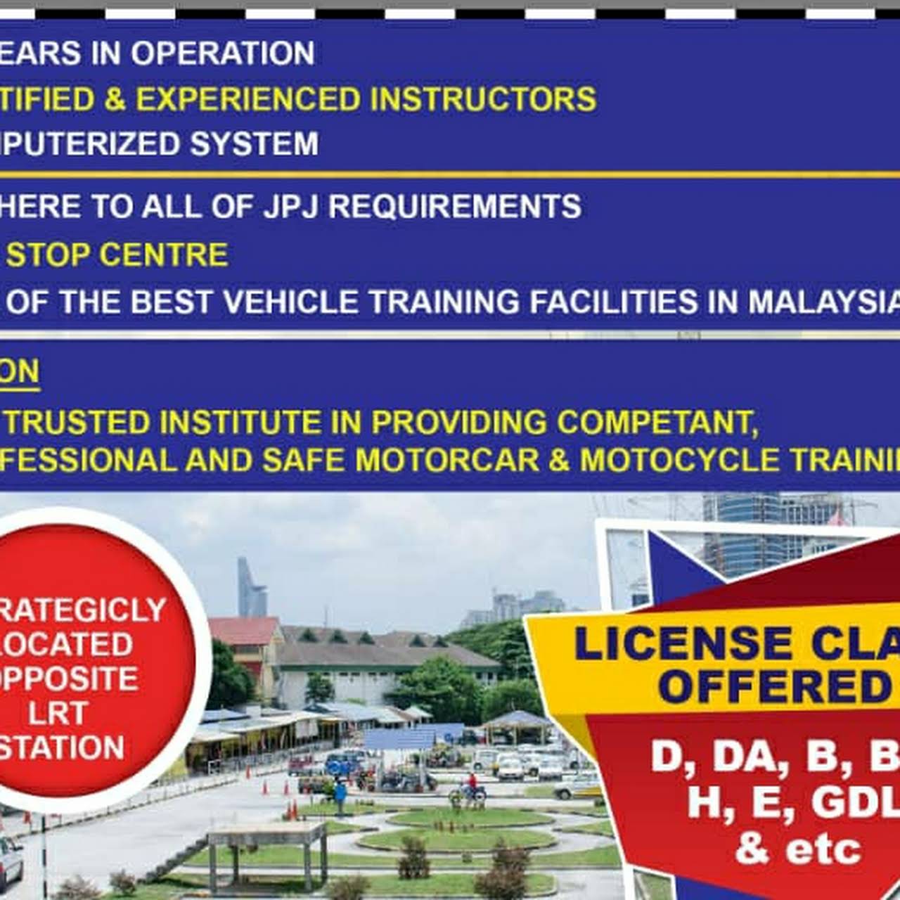 Safety Driving Centre Kelana Jaya - Driving Institut Centre