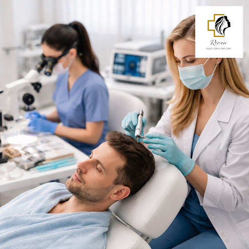 Struggling with thinning hair, receding hairline or sudden hair fall? At Renew Aesthetics and Ren…
