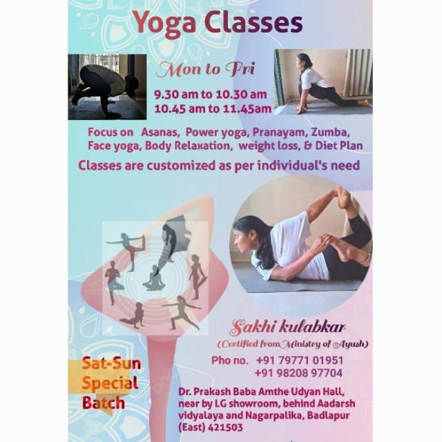 Sakhi Yoga Classes